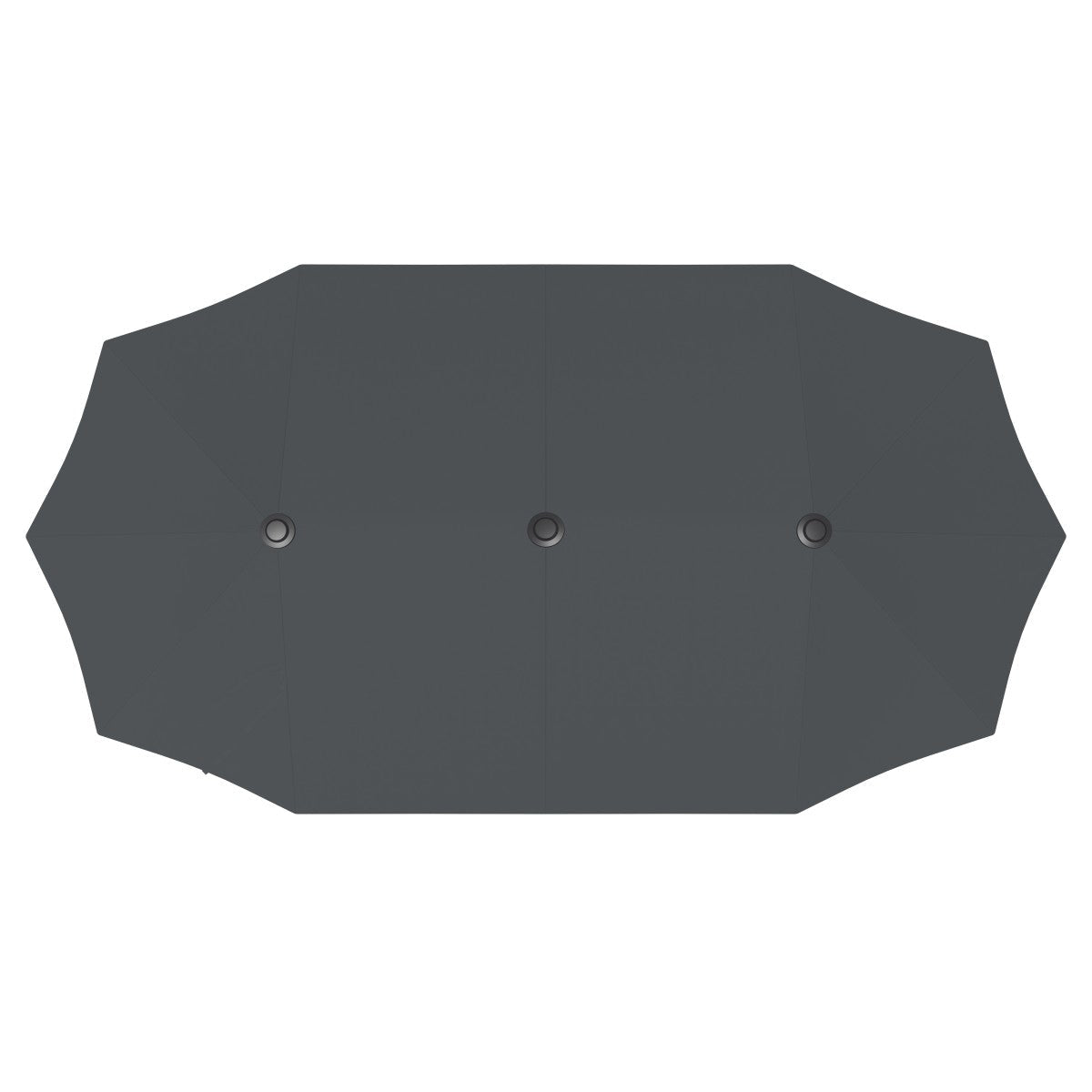 Ainfox 13ft Large Patio Umbrella, Outdoor Double-Sided Rectangle Market Heavy Duty Umbrellas without Base – Consulate X, view 17 of 24