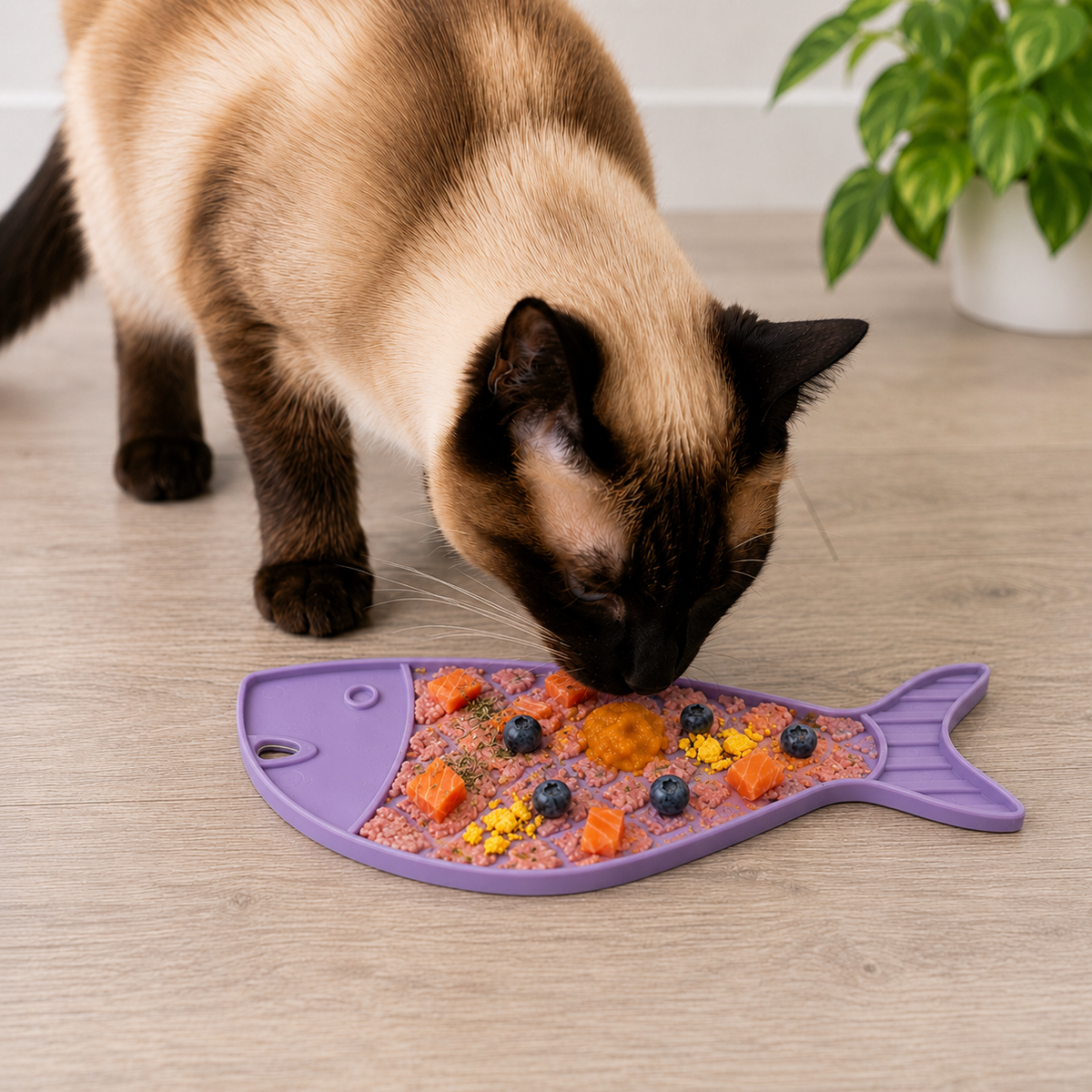 Goldfish eMat - Small Enrichment Lick Mat for Cats | SodaPup – Consulate X, view 3 of 8