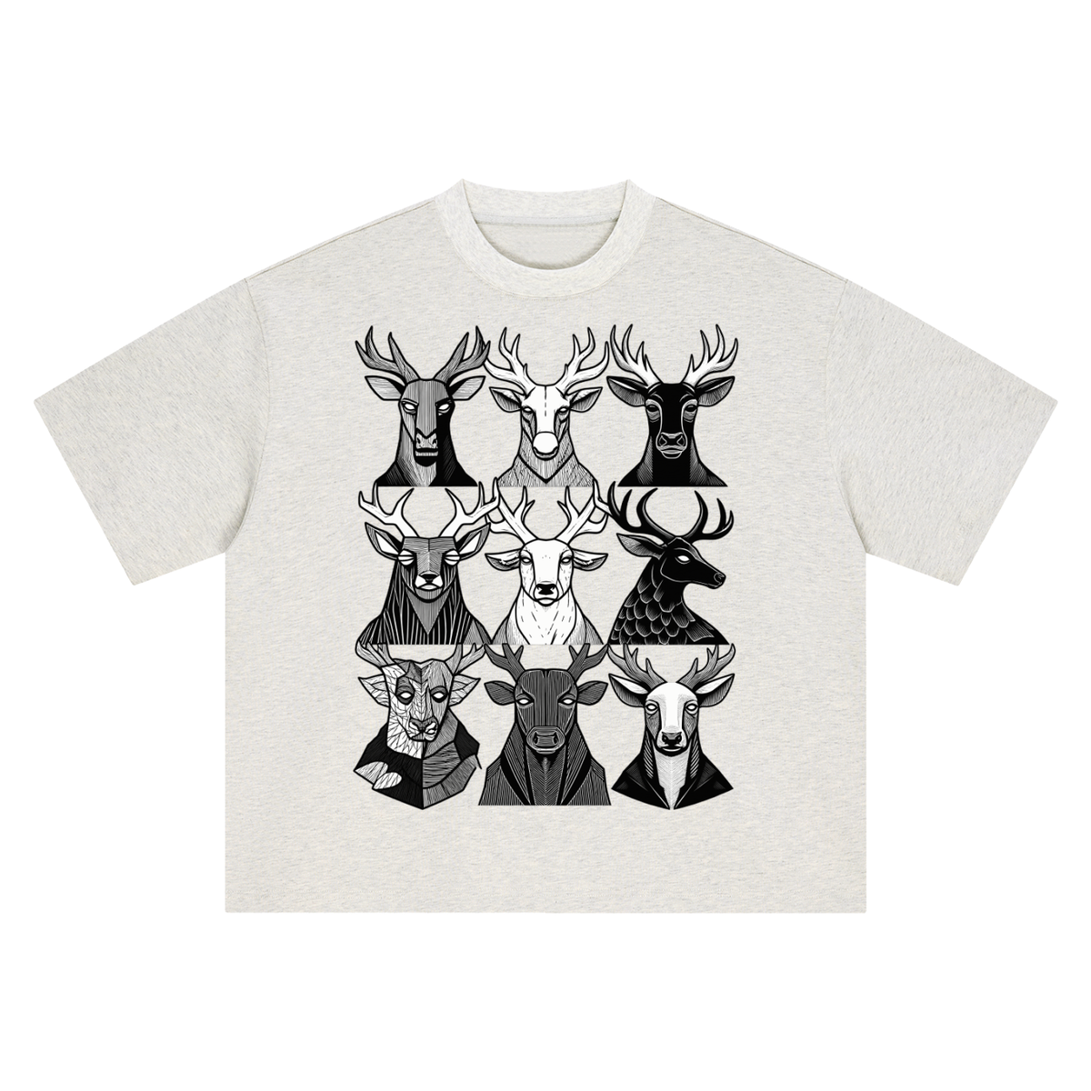 Deer Council Heavyweight Tee – Consulate X, view 7 of 13
