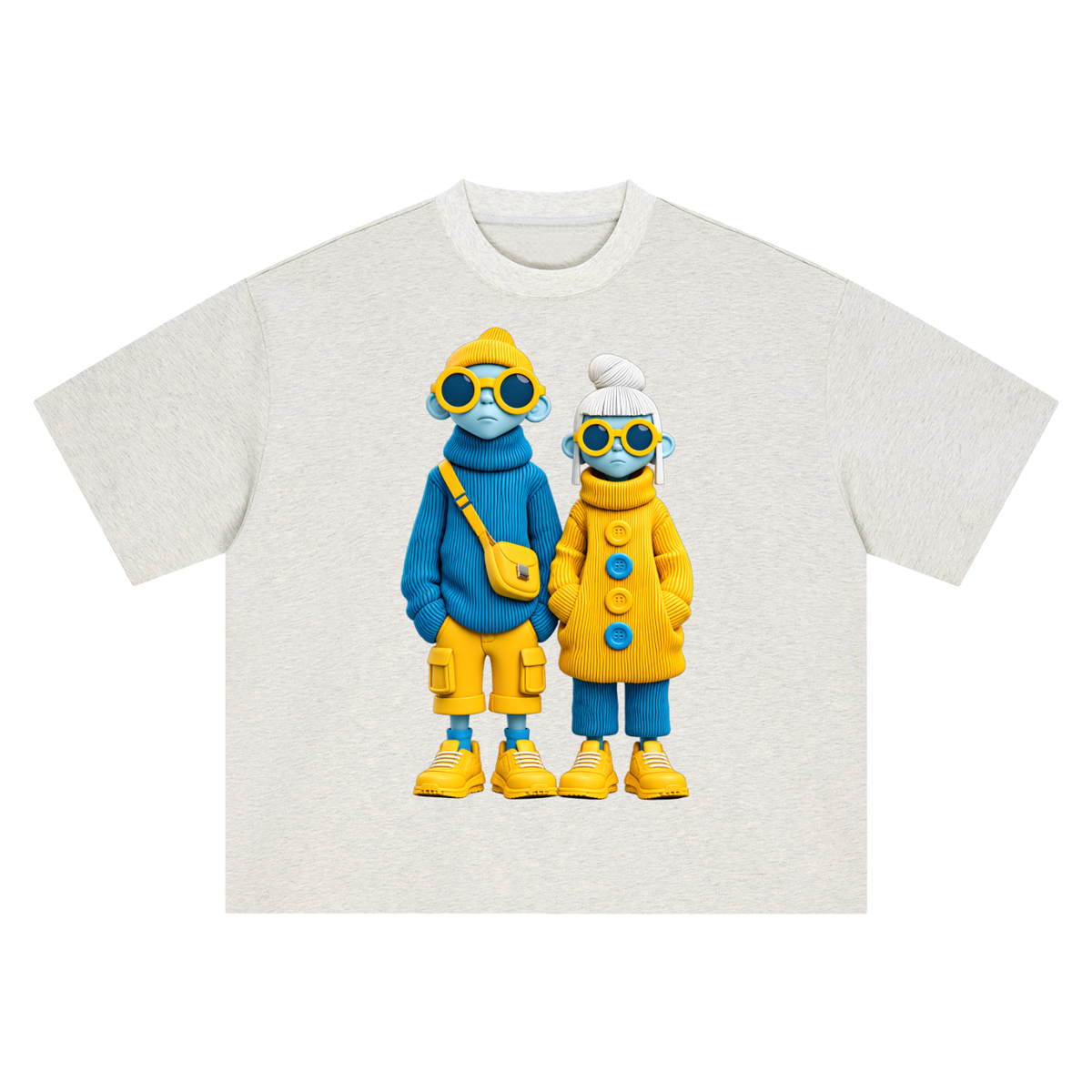 Knit Crew Heavyweight Tee – Consulate X, view 7 of 14