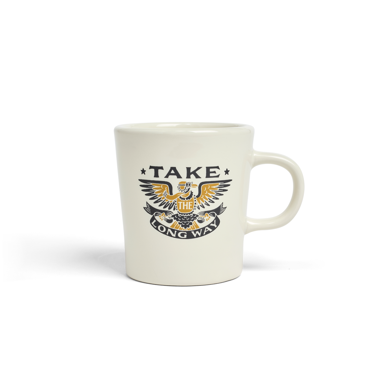 Nathan Yoder - Take The Long Way - 9oz Modern Diner Mug – Consulate X, view 1 of 1