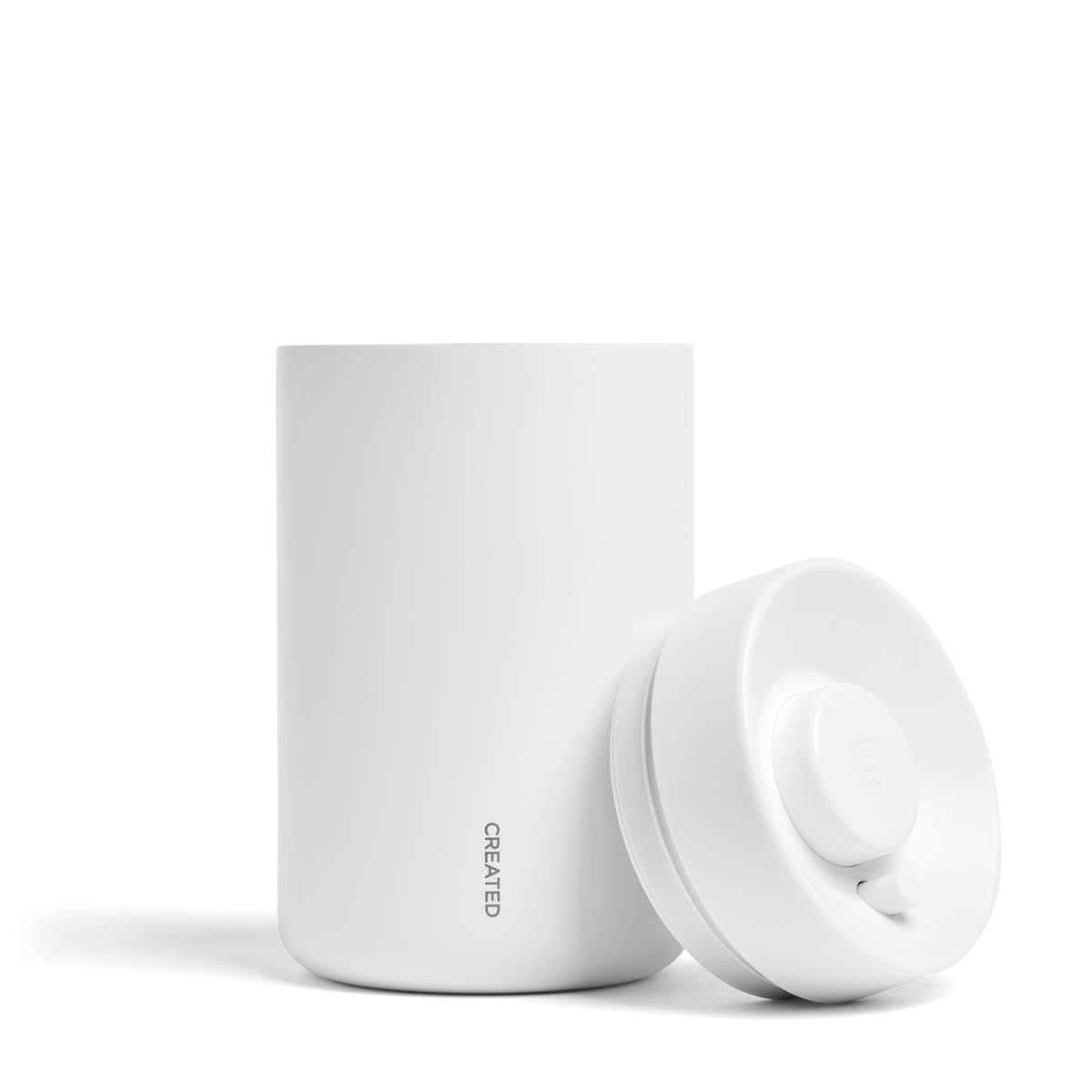 Reserve Coffee Canister - White – Consulate X, view 1 of 2