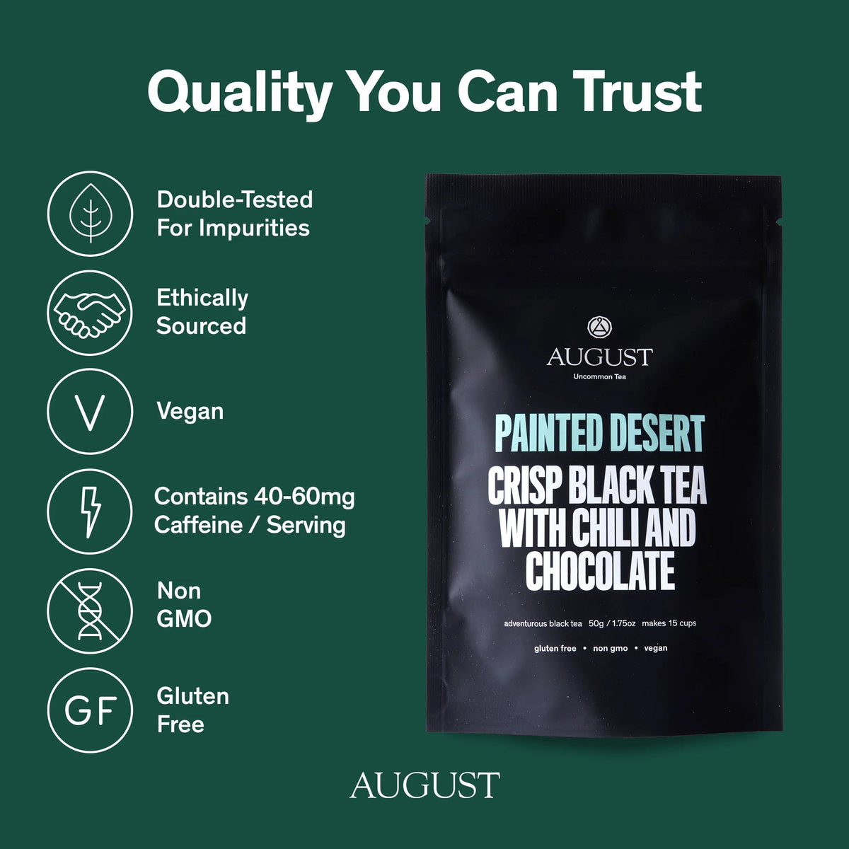 Painted Desert - Chocolate Chili Black Tea – Consulate X, view 6 of 11