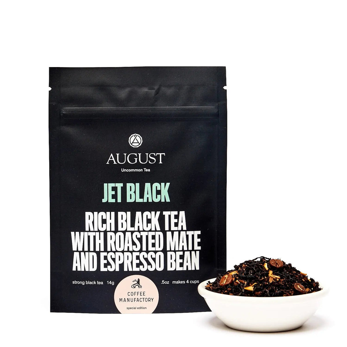 Jet Black - Roasty Coffee Black Tea – Consulate X, view 3 of 5