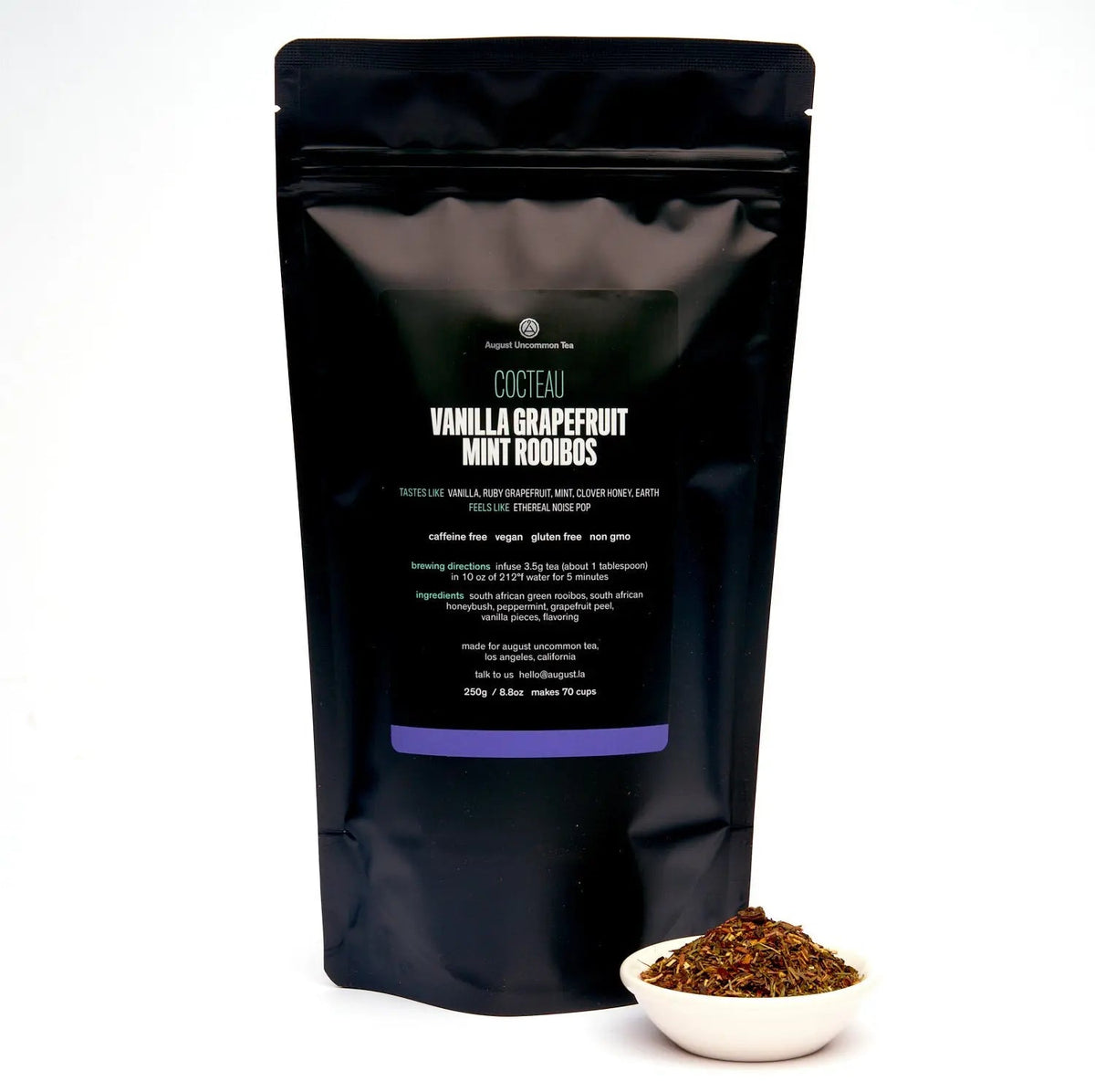 Cocteau - Vanilla Grapefruit Mint Rooibos Tea (Caffeine Free) – Consulate X, view 3 of 4
