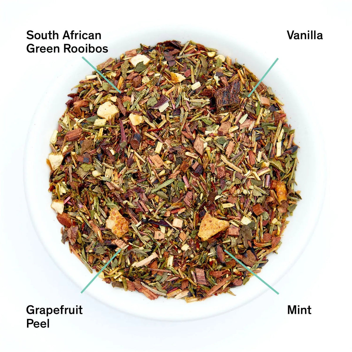 Cocteau - Vanilla Grapefruit Mint Rooibos Tea (Caffeine Free) – Consulate X, view 1 of 4