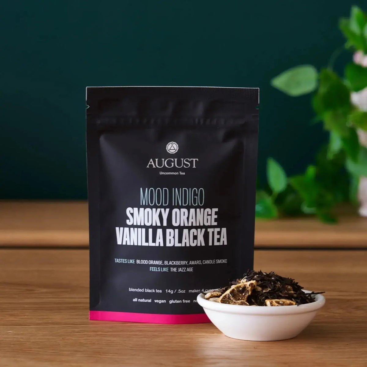 Mood Indigo - Smoky Orange Vanilla Black tea – Consulate X, view 2 of 4