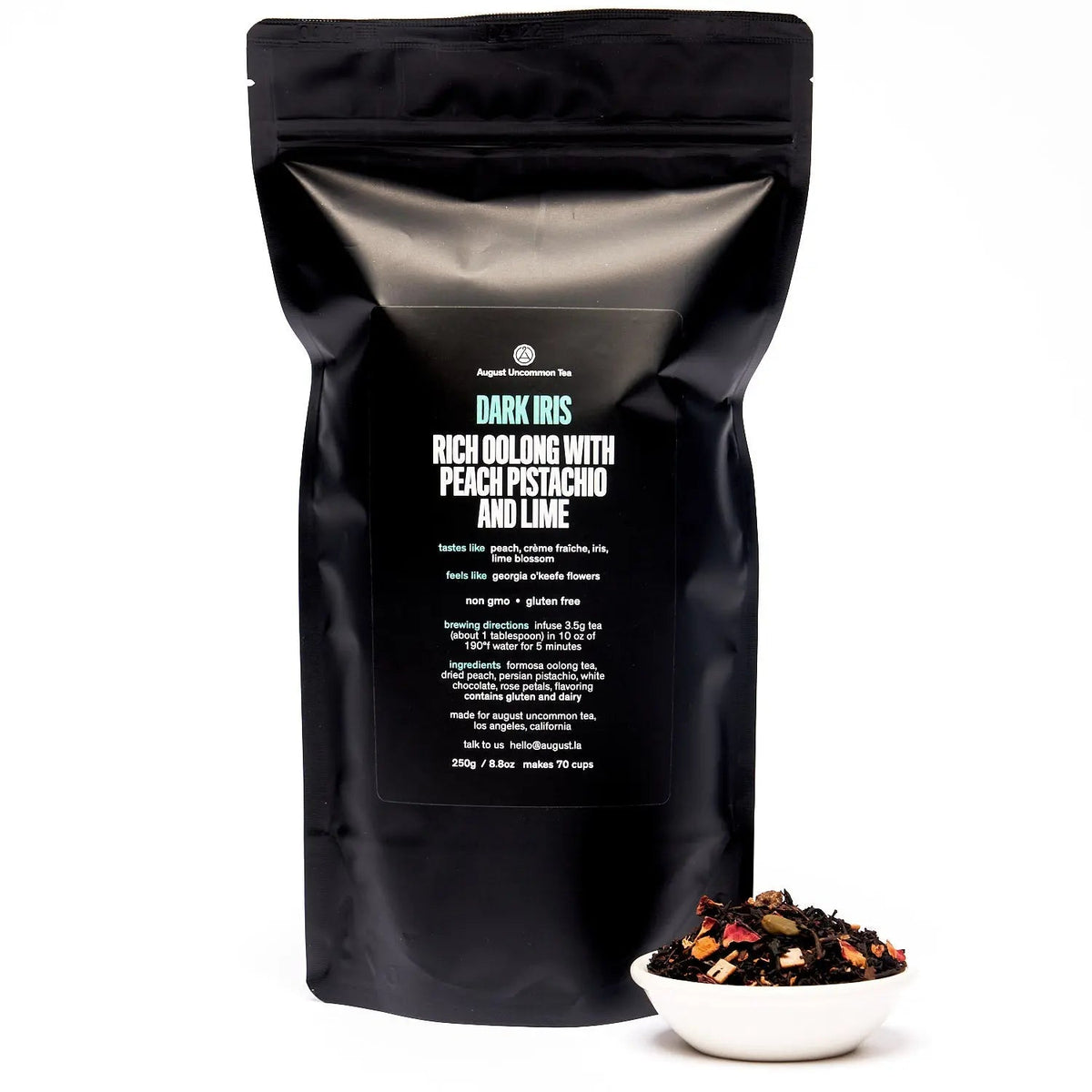 Dark Iris - Peach Pistachio Oolong Tea – Consulate X, view 3 of 5