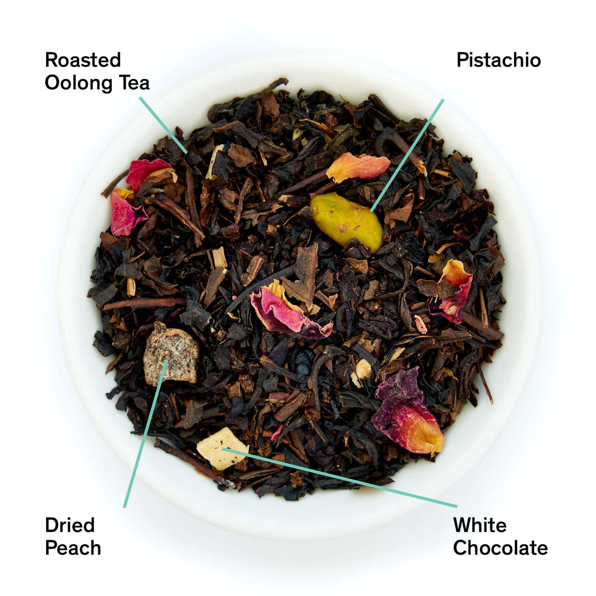 Dark Iris - Peach Pistachio Oolong Tea – Consulate X, view 1 of 5