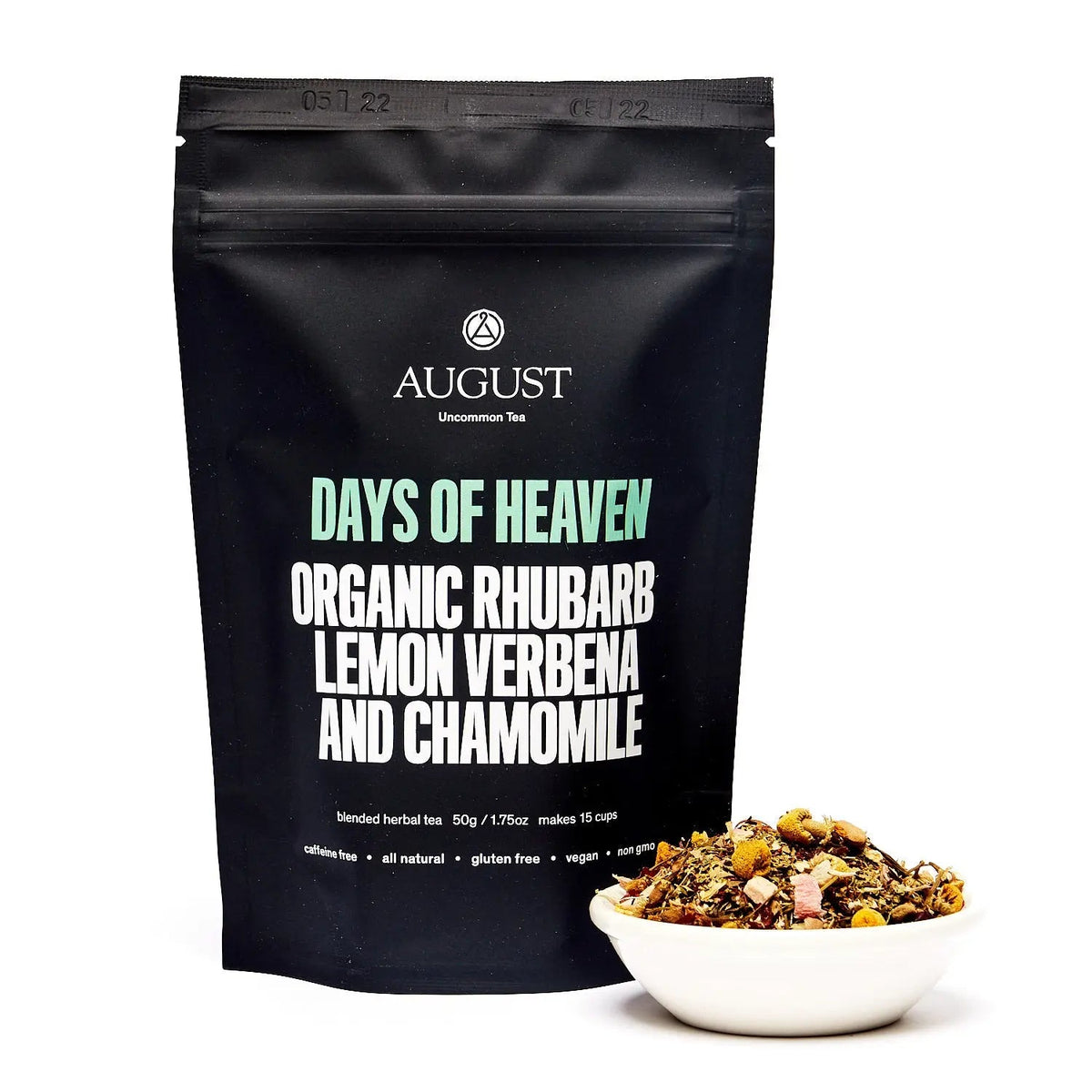 Days of Heaven - Rhubarb Verbena Chamomile Tea (Caffeine Free) – Consulate X, view 2 of 5
