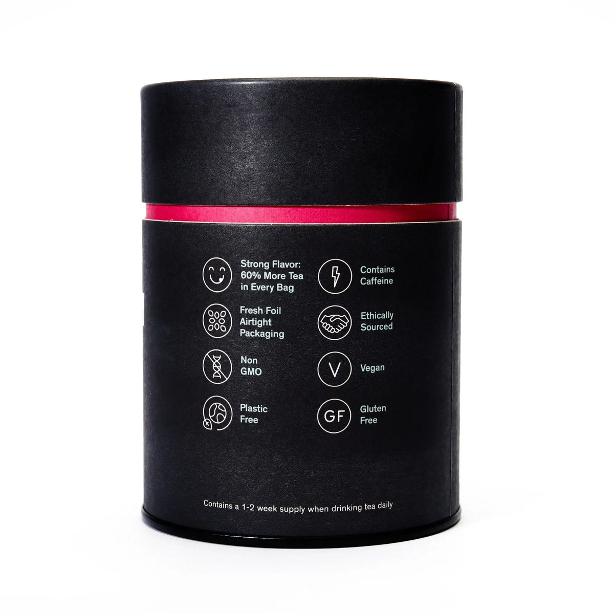 Black Metallic - Violet Elderberry Black Tea (15 Tea Bags) – Consulate X, view 4 of 5