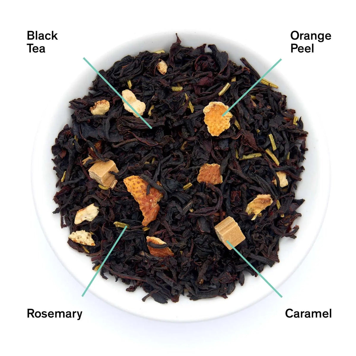 Gold Rush - Orange Rosemary Caramel Black Tea – Consulate X, view 1 of 4
