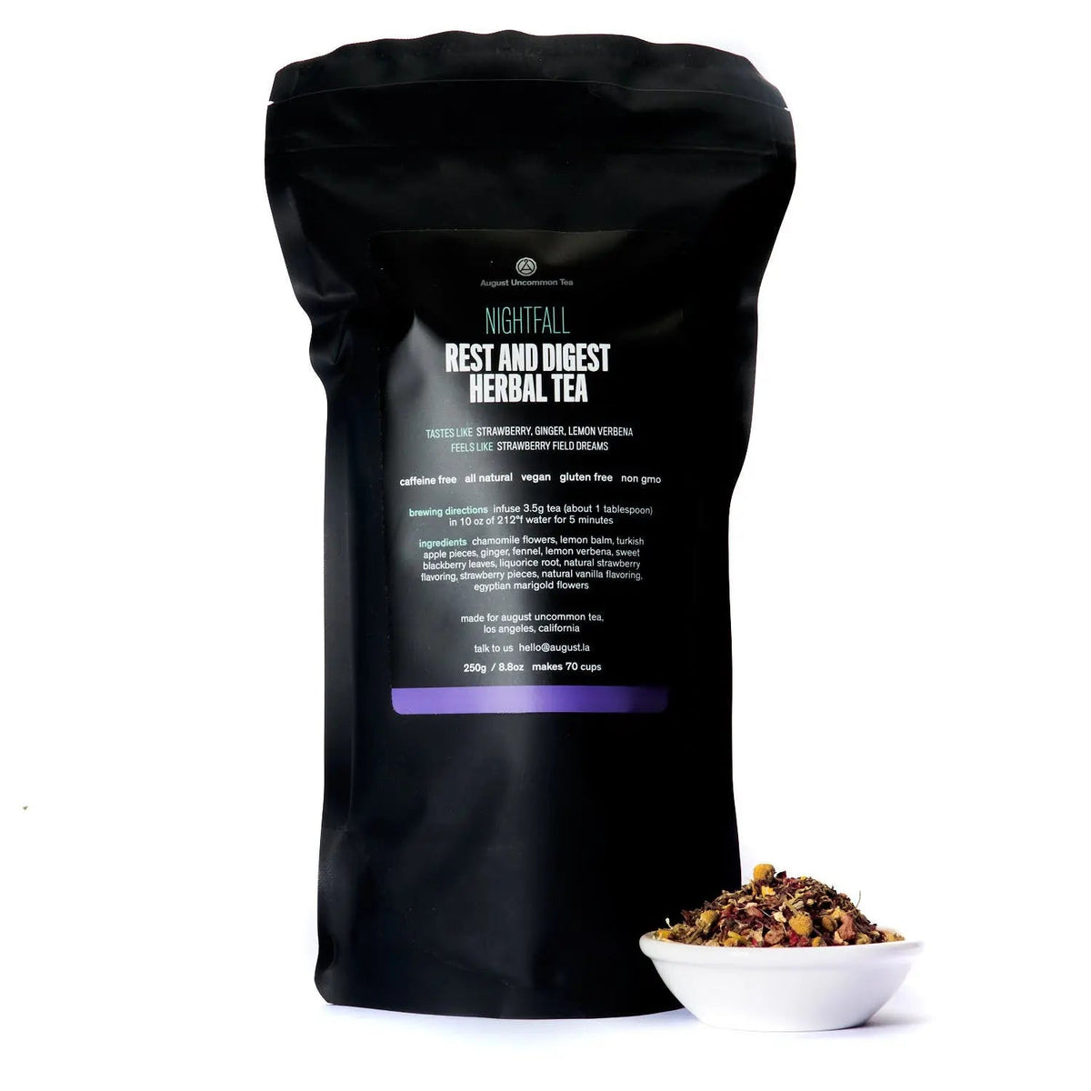 Nightfall - Rest and Digest Herbal Tea (Caffeine Free) – Consulate X, view 3 of 3