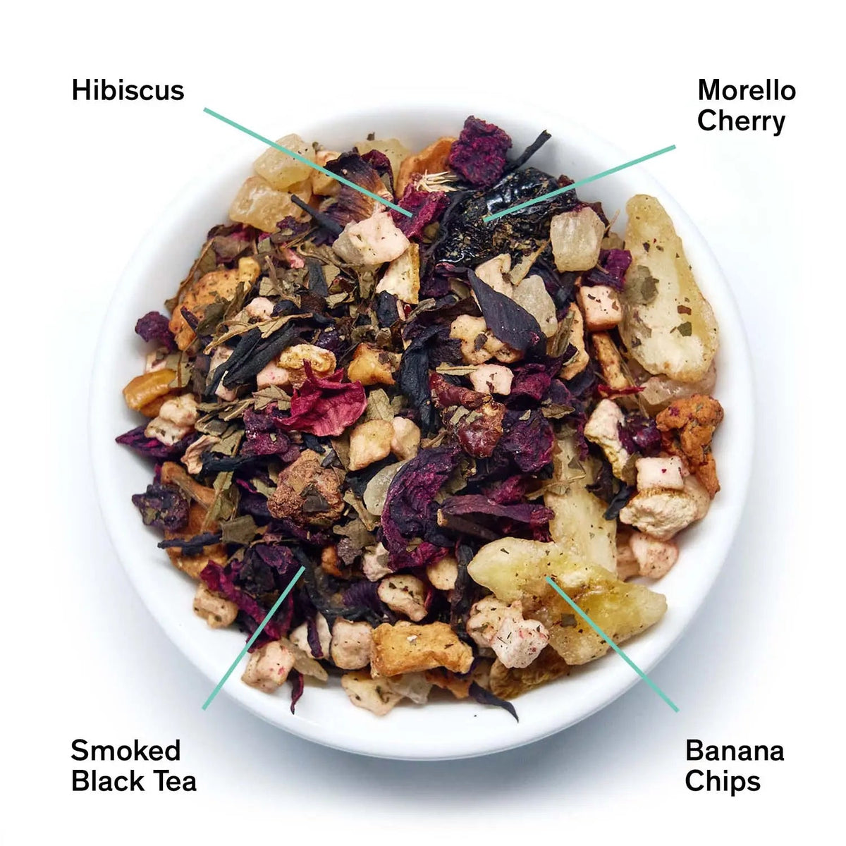 Mojave - Smoky Hibiscus Cherry Tea (Very Low Caffeine) – Consulate X, view 1 of 4