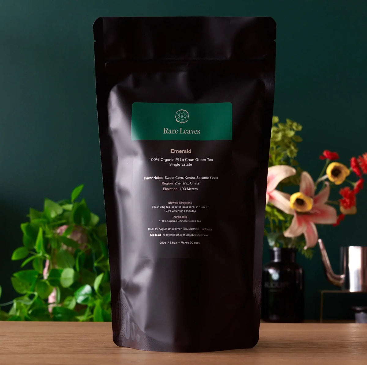 Rare Leaves Emerald - Single Estate Pi Lo Chun Green Tea – Consulate X, view 10 of 10
