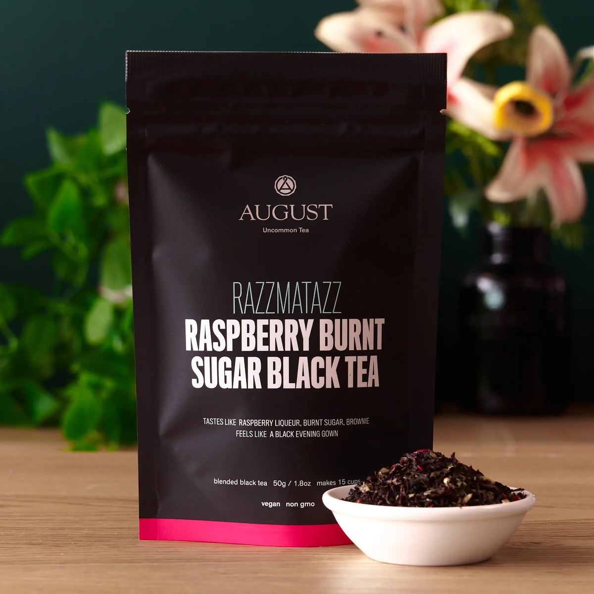 Razzmatazz - Raspberry Burnt Sugar Black Tea – Consulate X, view 2 of 4