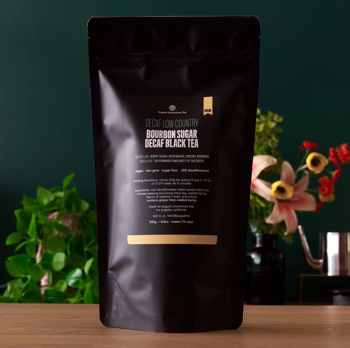 Decaf Low Country - Bourbon Sugar Black Tea – Consulate X, view 3 of 4