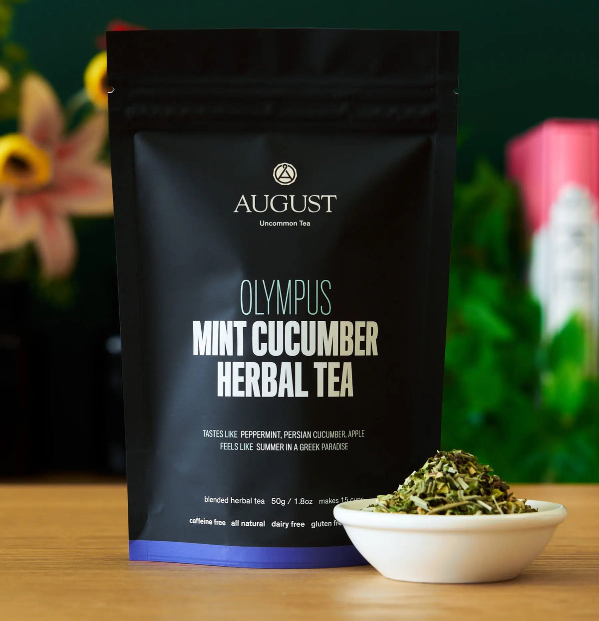 Olympus - Mint Cucumber Herbal Tea (Caffeine Free) – Consulate X, view 1 of 4