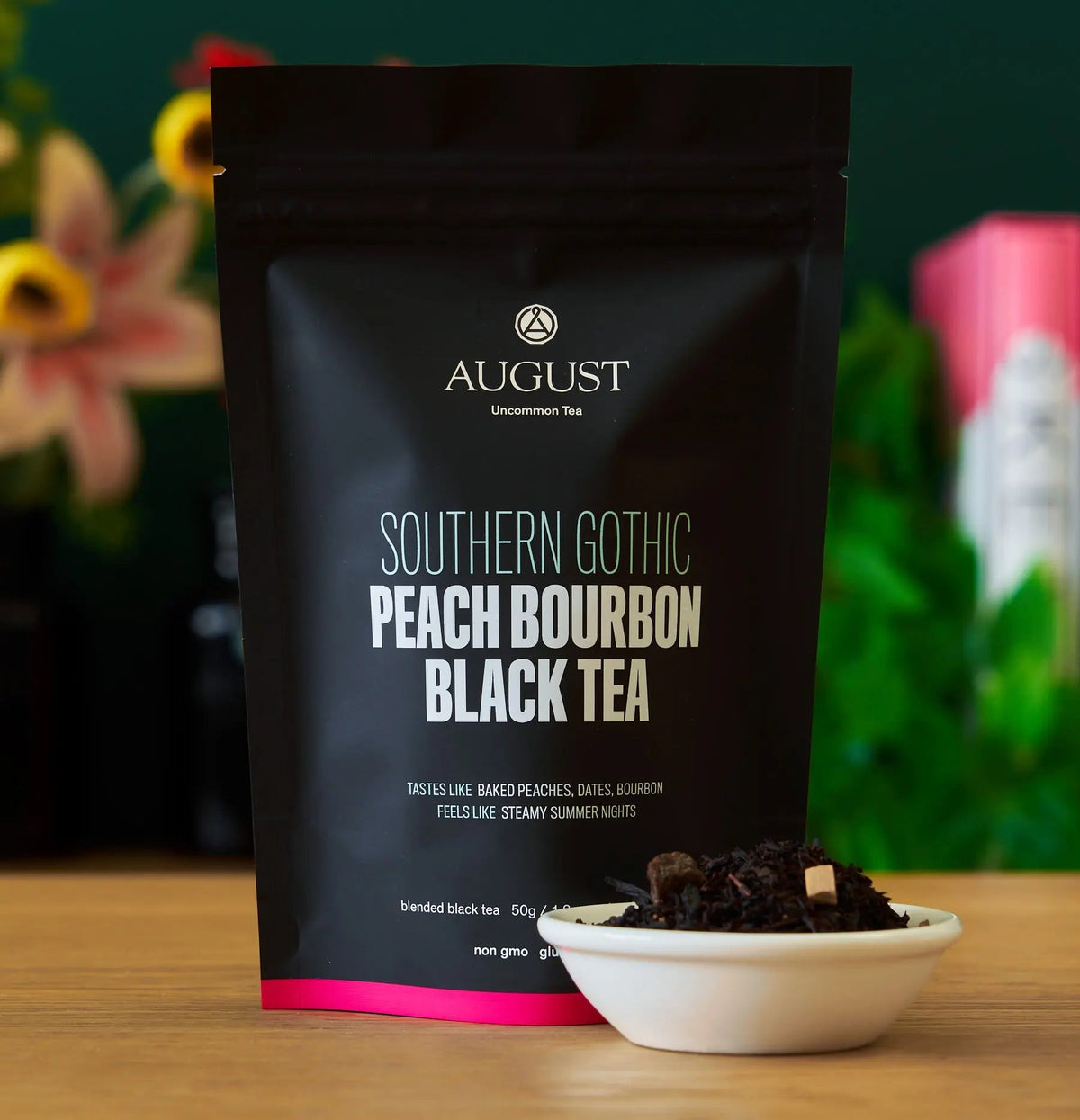 Southern Gothic - Peach Bourbon Black Tea – Consulate X, view 1 of 4
