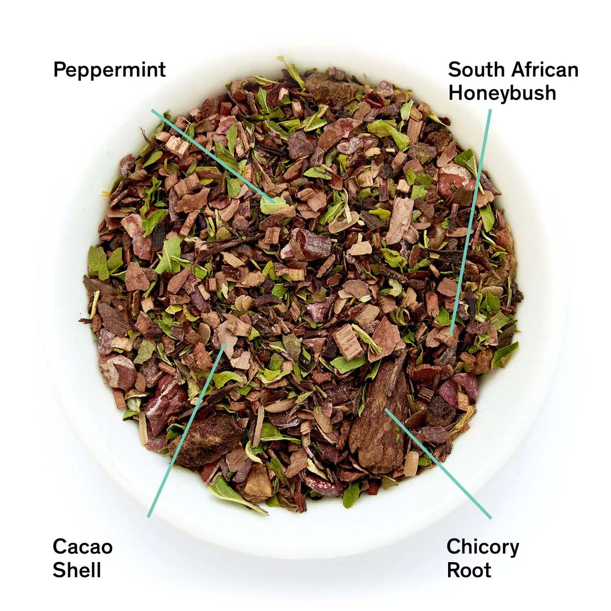 Love Story - Chocolate Mint Herbal Tea (Caffeine Free) – Consulate X, view 1 of 4