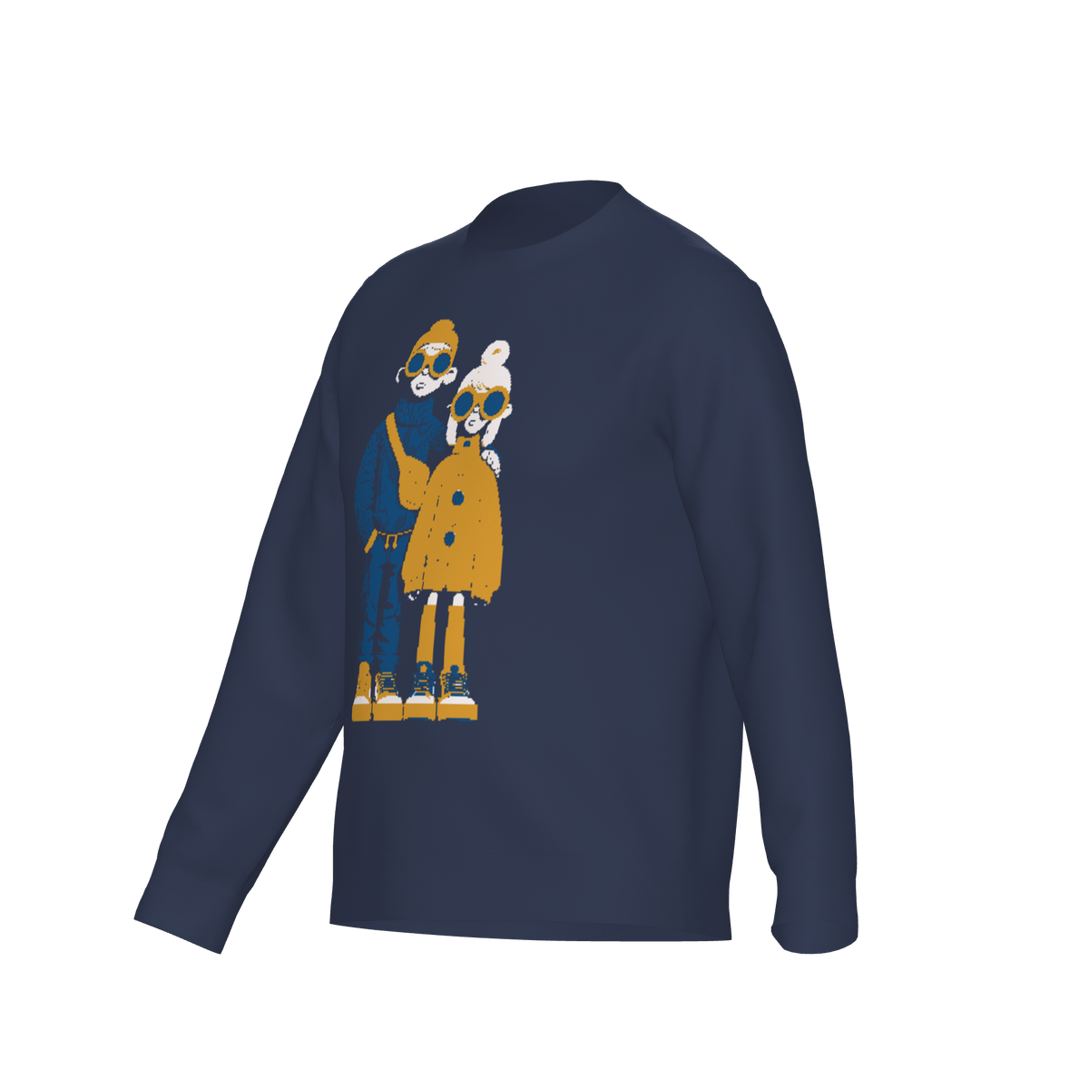 Knit Duo 02 Crewneck Sweater – Consulate X, view 2 of 6