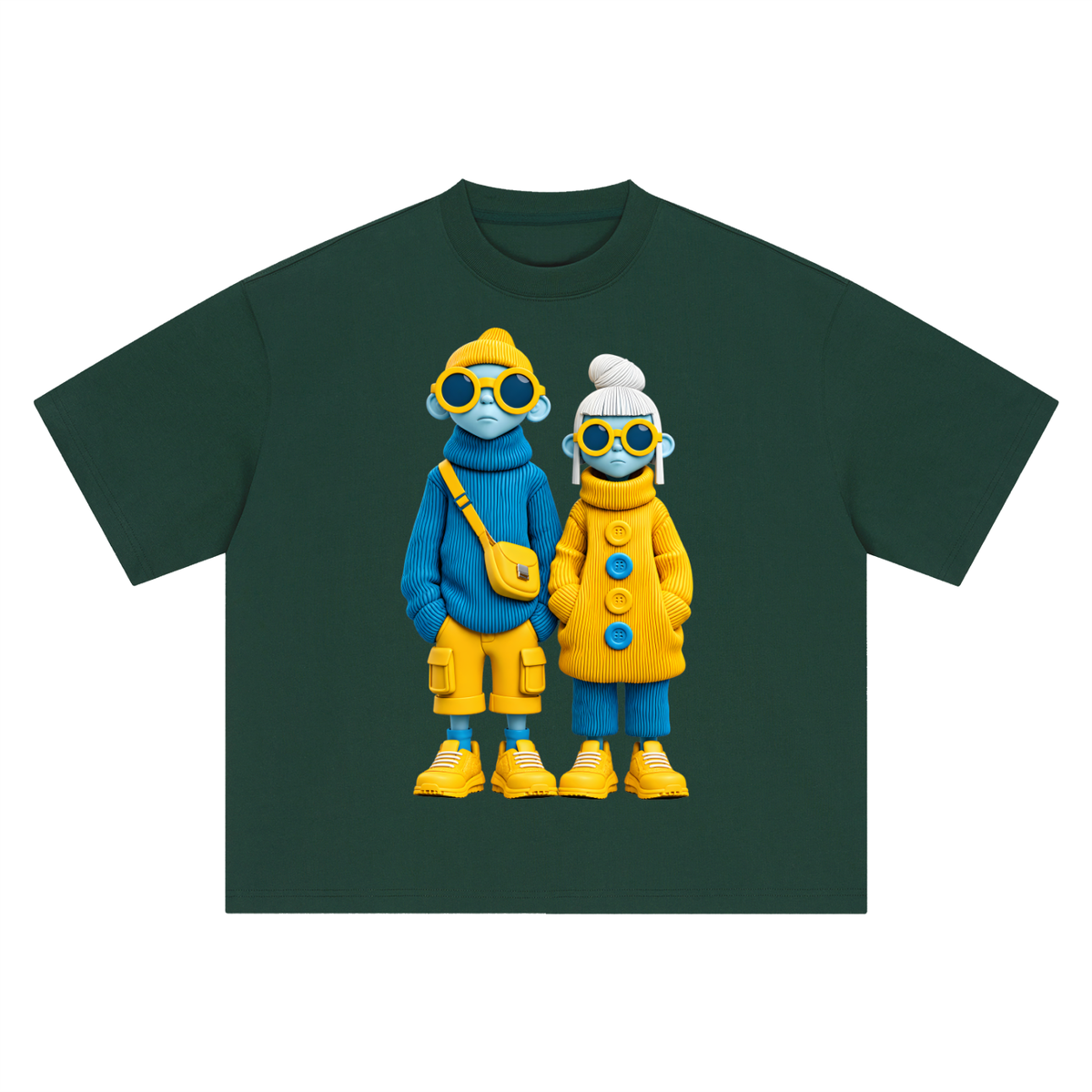 Knit Crew Heavyweight Tee – Consulate X, view 10 of 14