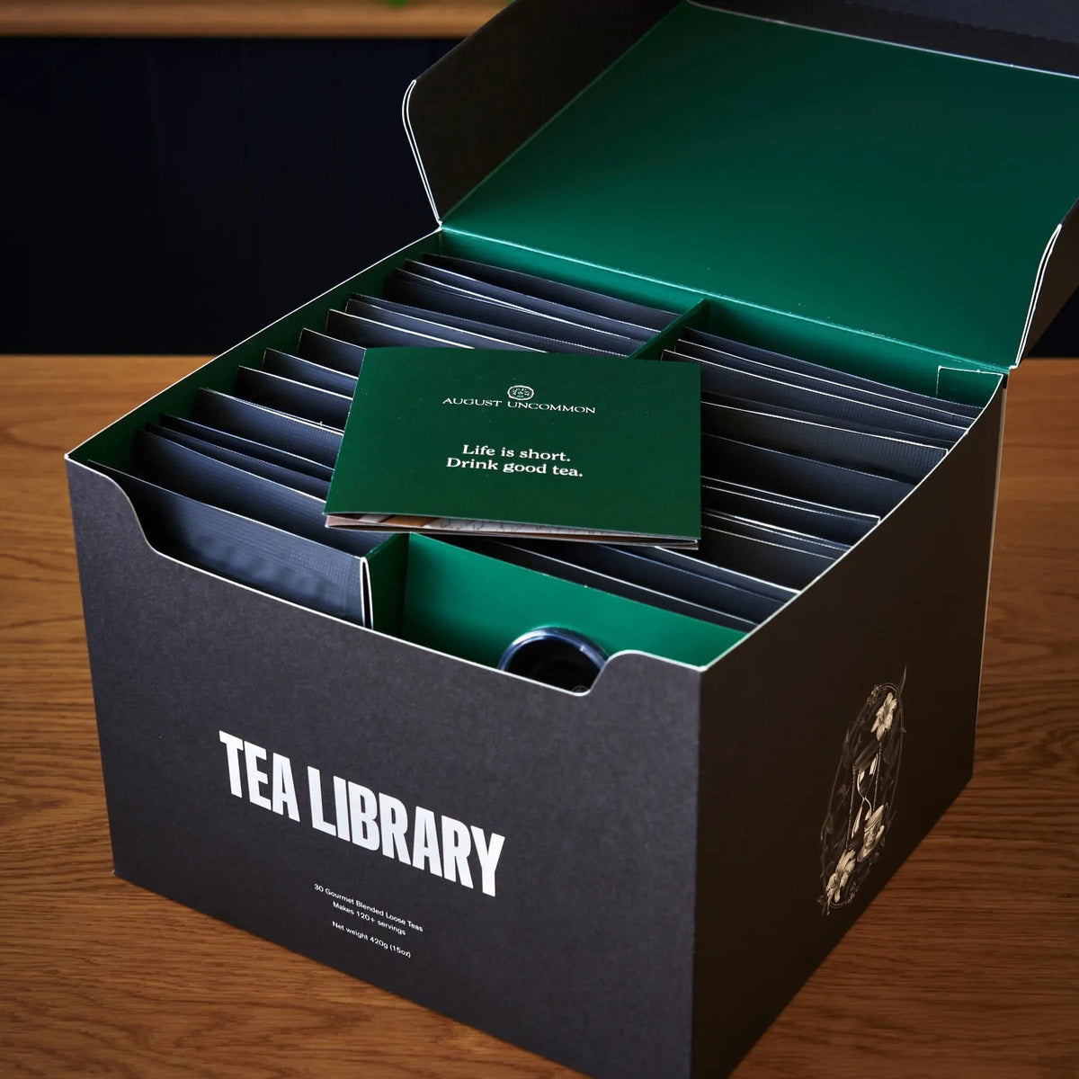 Tea Library - Deluxe 30 Tea Sampler. Gotta taste em all! – Consulate X, view 4 of 8