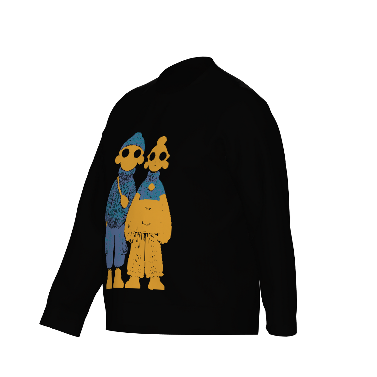 Knit Duo 01 Crewneck Sweater – Consulate X, view 2 of 6