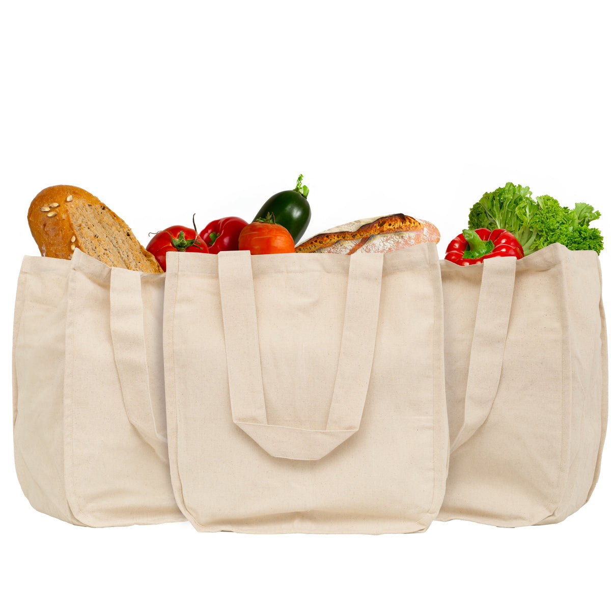 Canvas Grocery Tote Bags – Consulate X, view 4 of 19