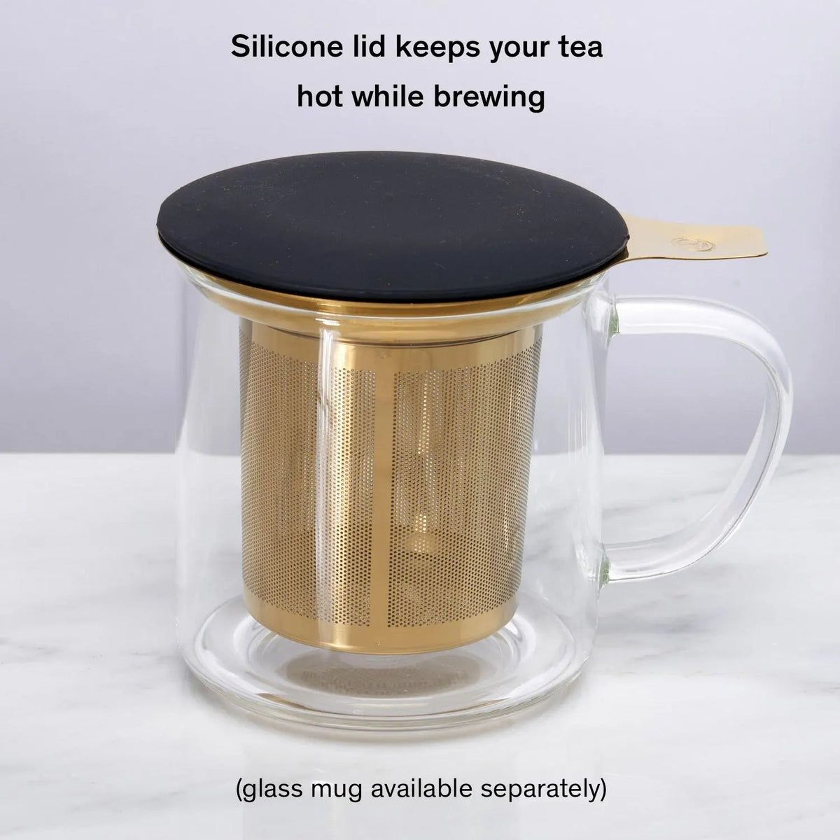One Cup Infuser - Ditch the tea ball, this infuser is a game changer. – Consulate X, view 3 of 22