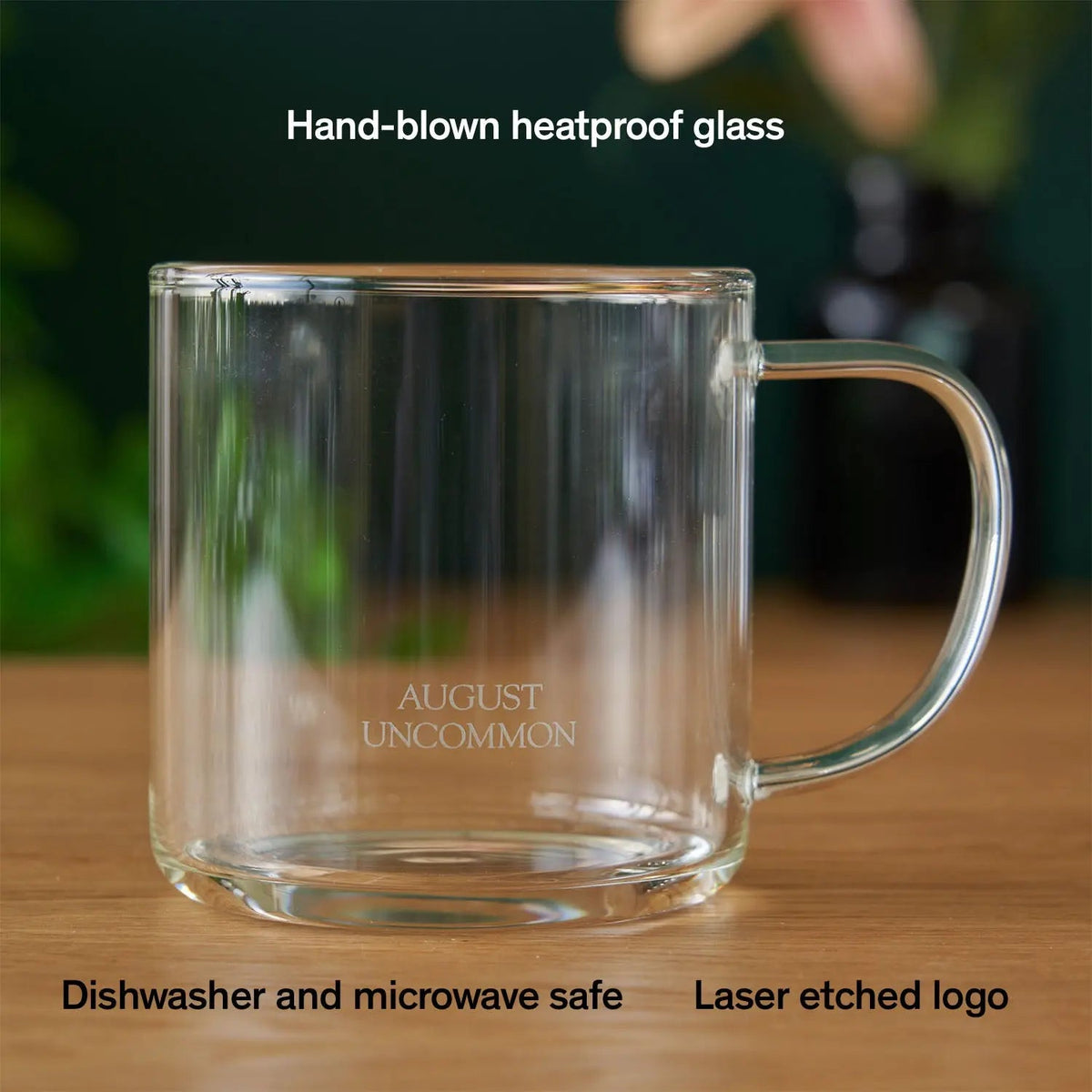 Glass Mug - Clear Elegance – Consulate X, view 2 of 5