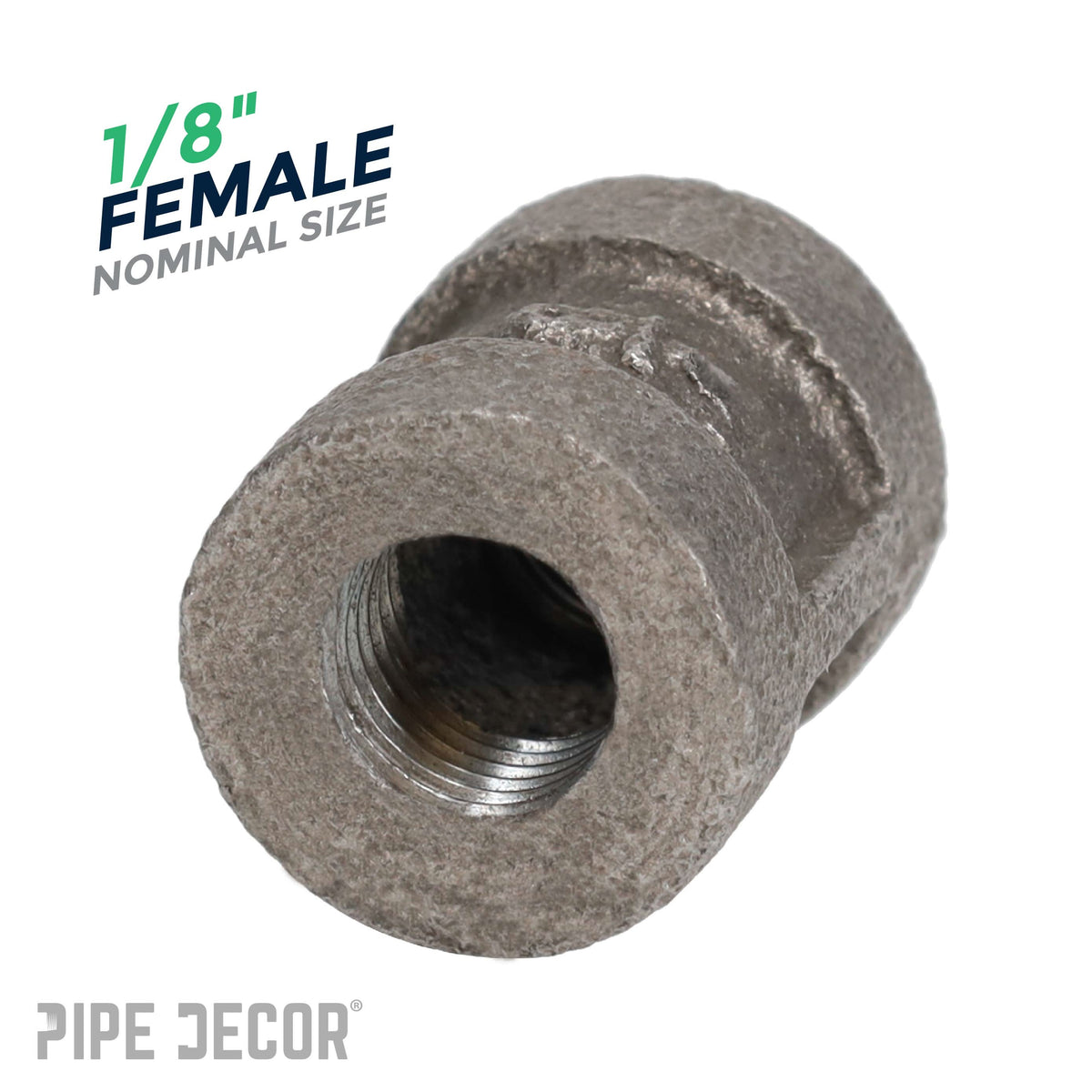 1/8 in. Black Coupling – Consulate X, view 3 of 7