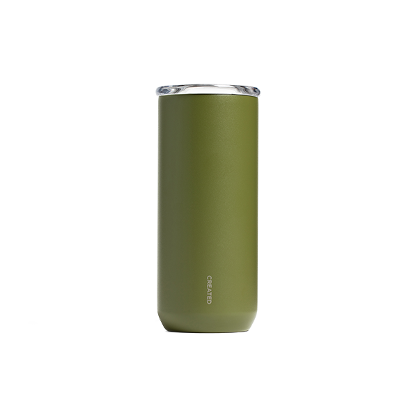 16oz Everyday Tumbler - Olive Green – Consulate X, view 1 of 3