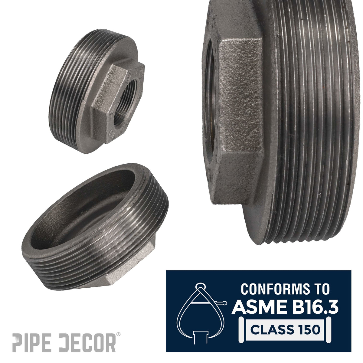 4 in. x 1 1/2 in. Black Bushing – Consulate X, view 4 of 7