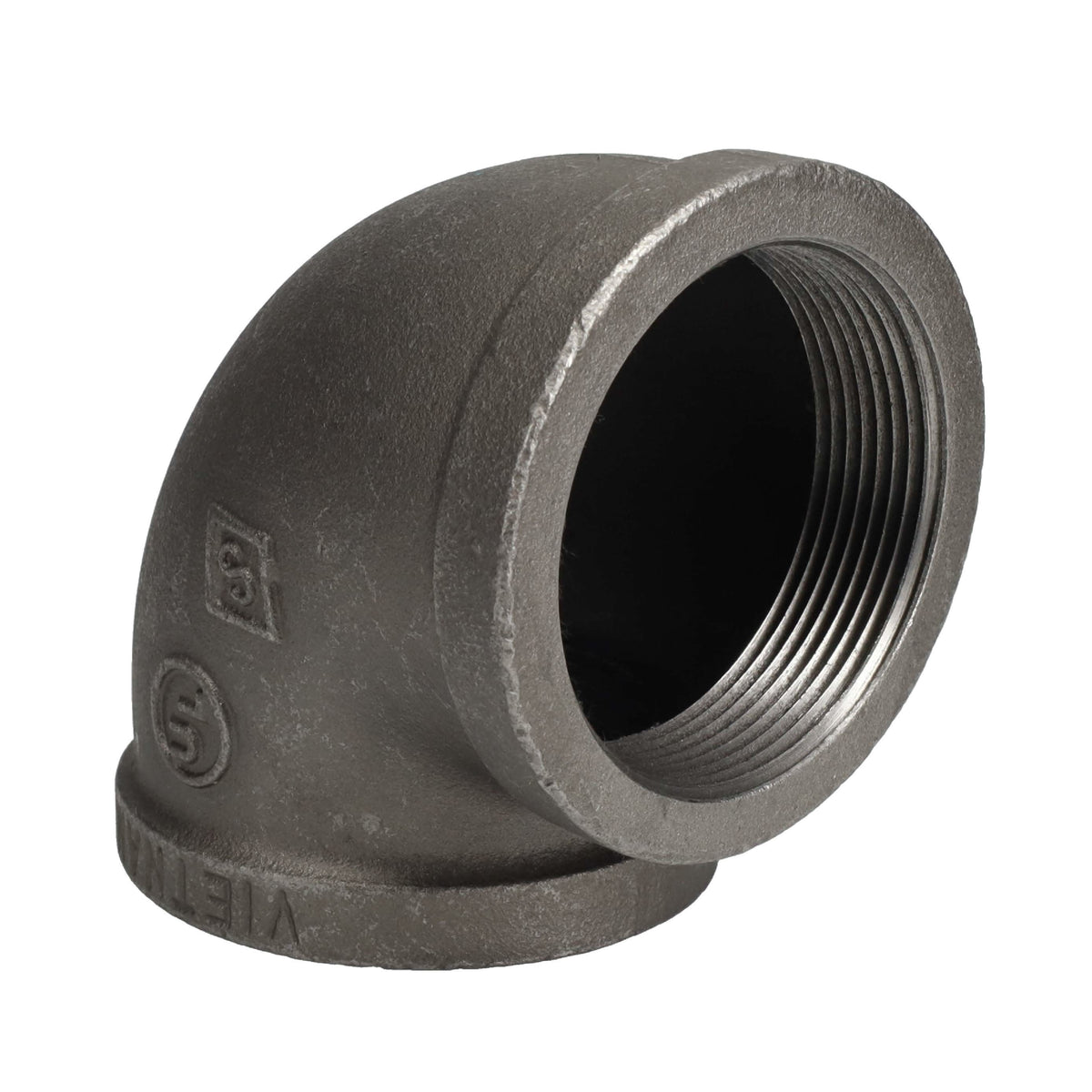 3 in. Black 90 Degree Elbow – Consulate X, view 1 of 7