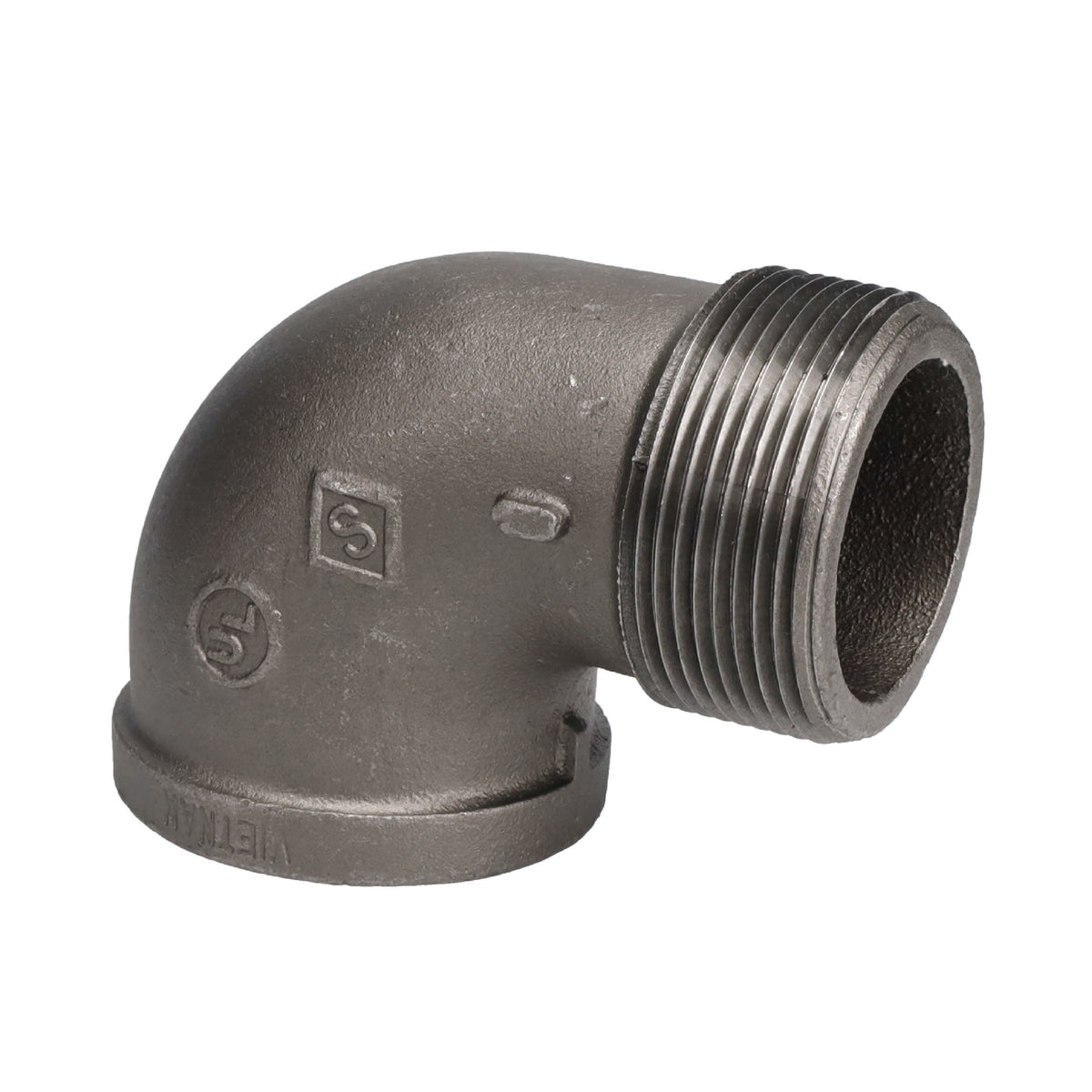 3 in. Black 90 Degree Street Elbow – Consulate X, view 1 of 7