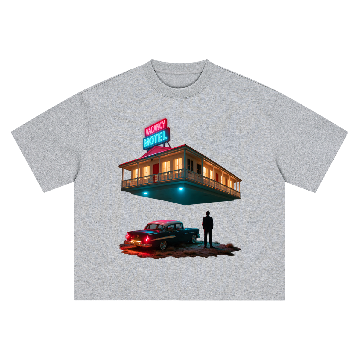 Vacancy Motel Heavyweight Tee – Consulate X, view 8 of 13