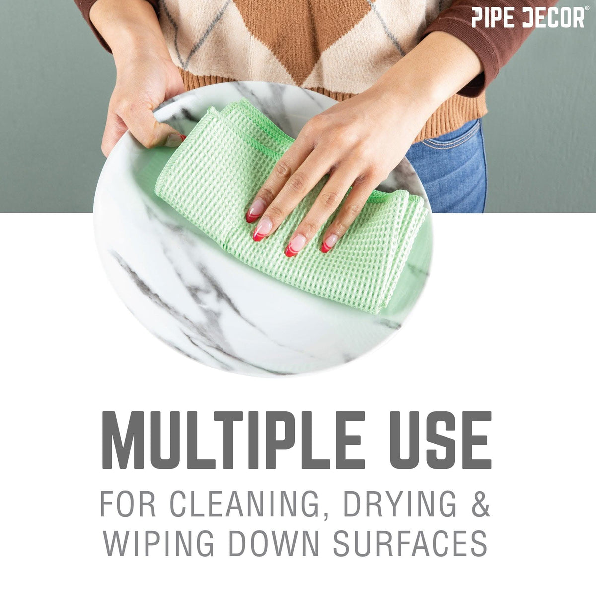 Microfiber Cleaning Cloth, Multi-purpose Lint-Free Towels, 12-Pack – Consulate X, view 5 of 8