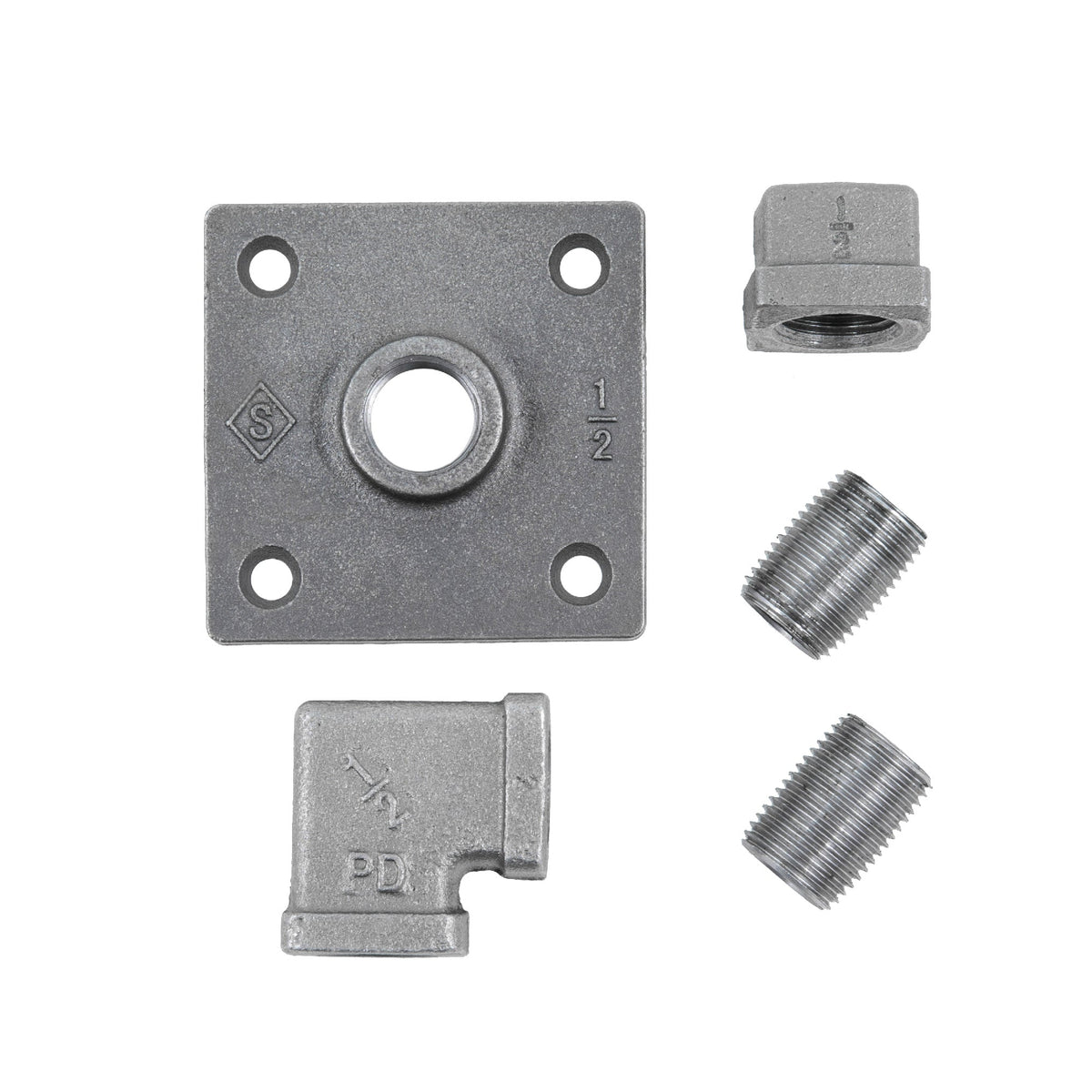 90 Degree Square Elbow Wall Hook Kit – Consulate X, view 2 of 6