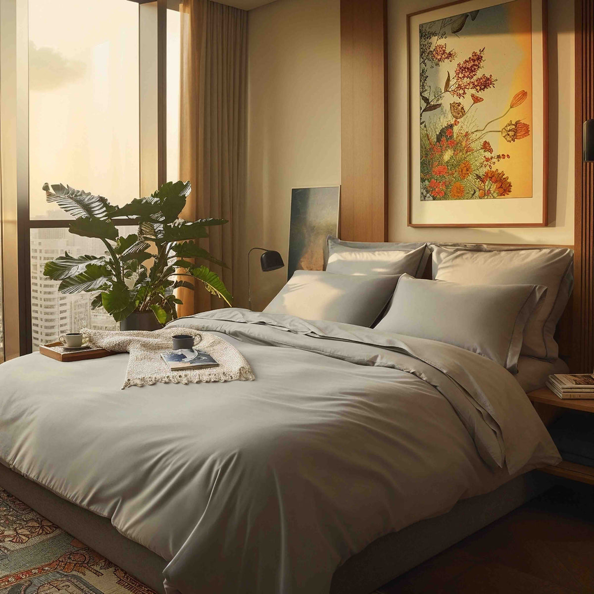 Luxe Australian Sateen Duvet Cover – Consulate X, view 15 of 46