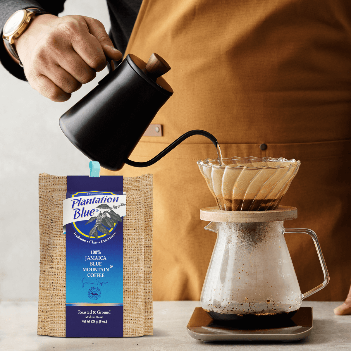 Plantation Blue 100% Jamaica Blue Mountain Coffee - Medium Roast - 8oz Ground – Consulate X, view 3 of 10