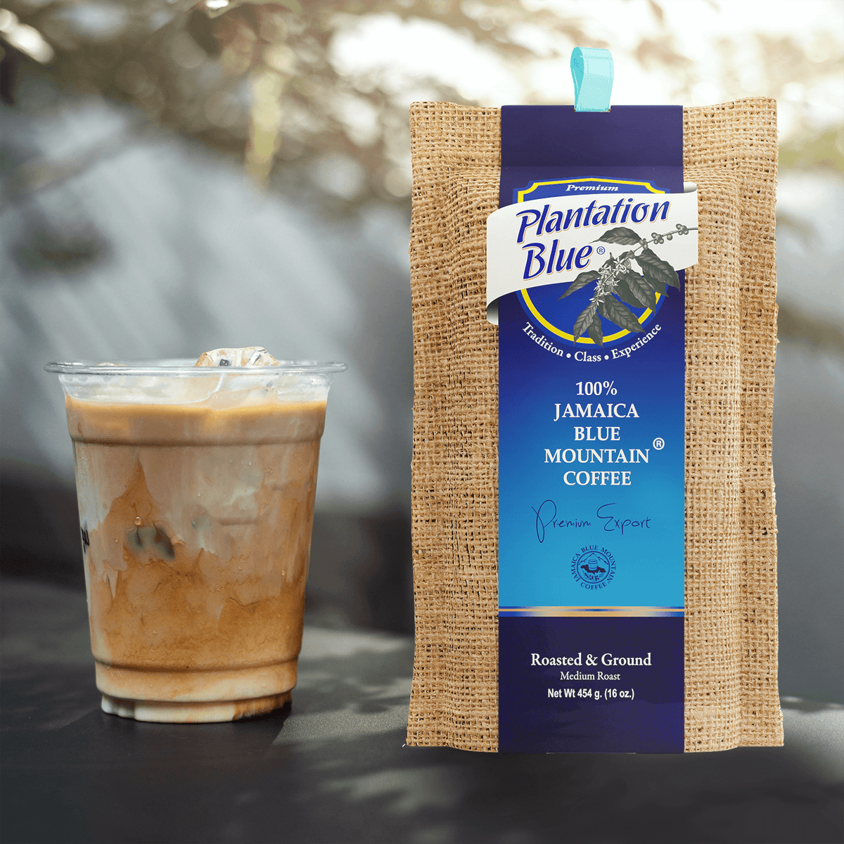 Plantation Blue® Jamaica Blue Mountain Coffee (16 oz - roasted and ground) – Consulate X, view 2 of 10
