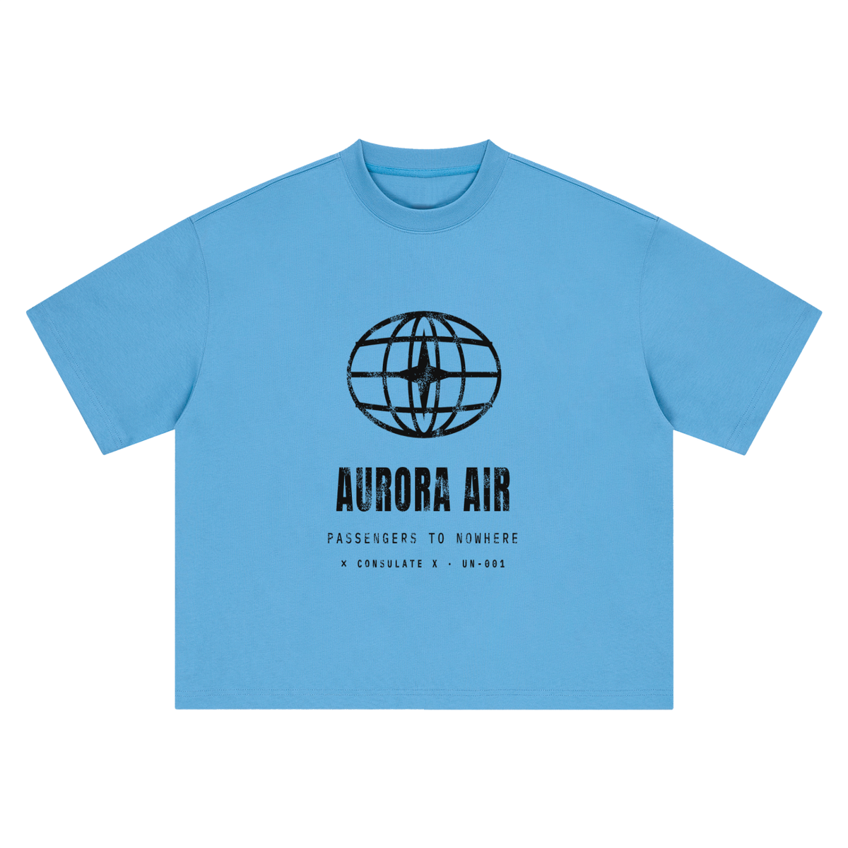 Aurora Air Heavyweight Tee - White – Consulate X, view 7 of 8