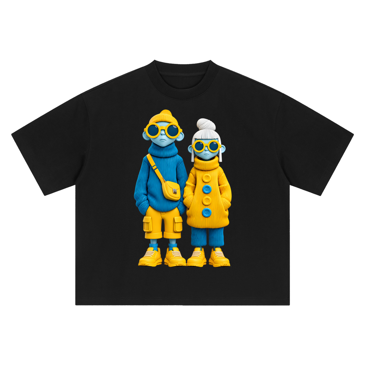 Knit Crew Heavyweight Tee – Consulate X, view 1 of 14