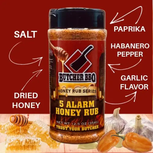 5 Alarm Hot Honey Rub-BBQ Seasoning – Consulate X, view 4 of 7