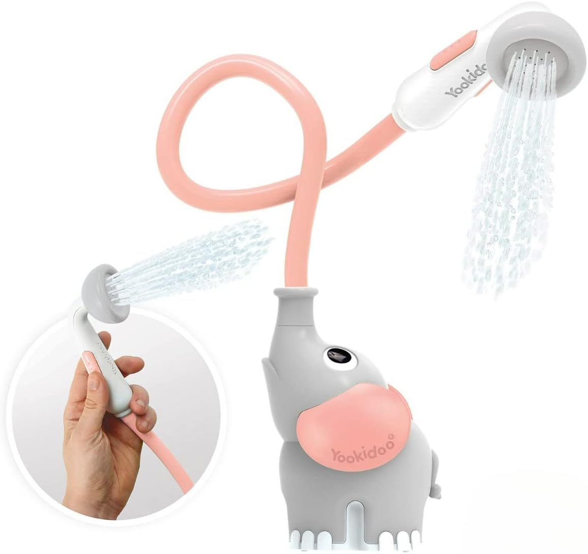 Elephant Baby Bath Shower - Soft Water Rinser for Newborns & Toddlers – Consulate X, view 8 of 9