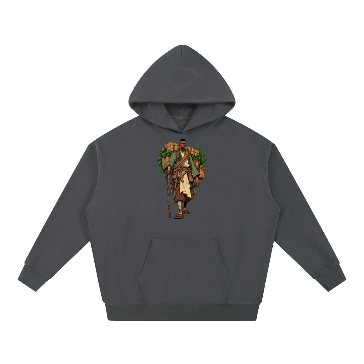 The Walker Heavyweight Hoodie – Consulate X, view 3 of 4