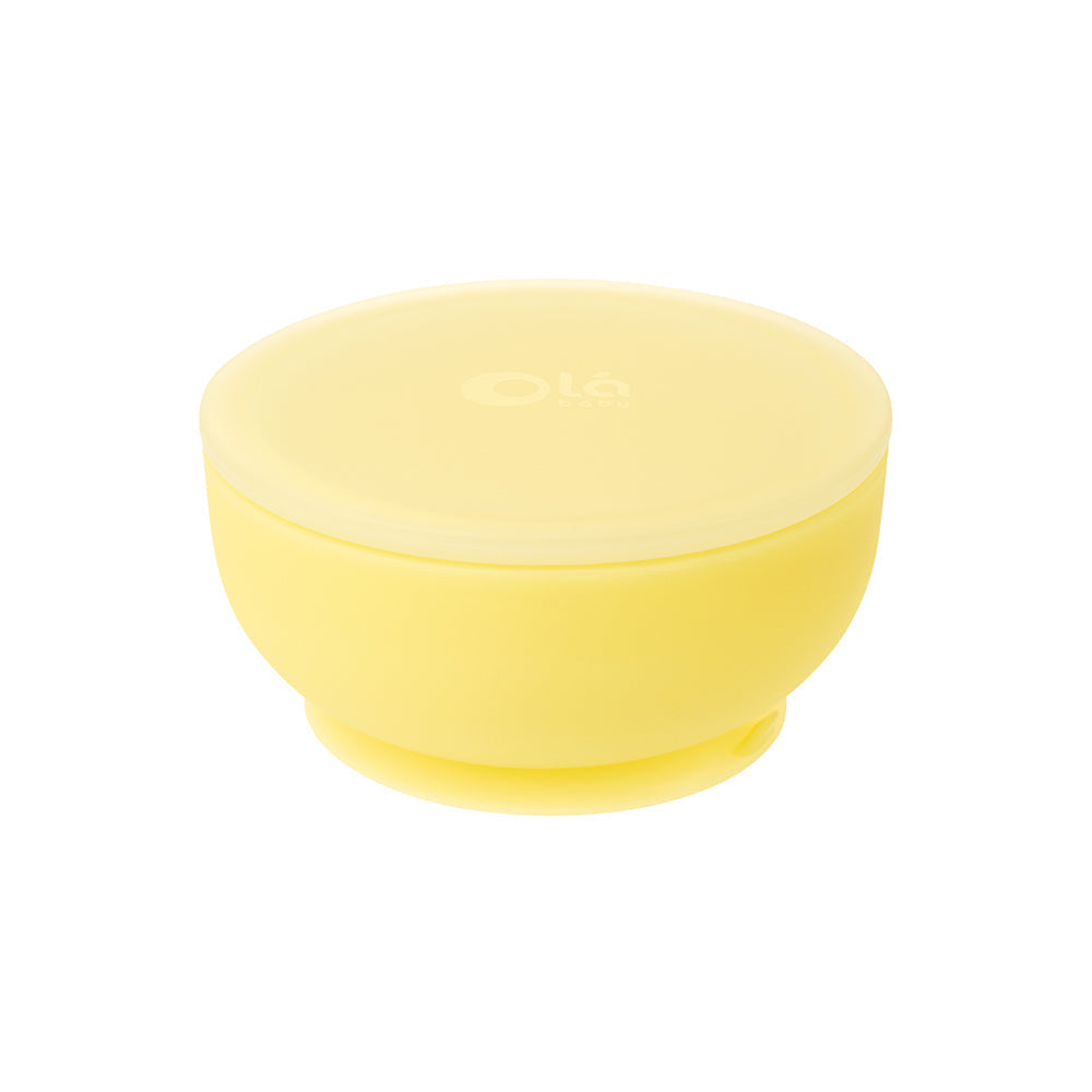 Silicone Suction Bowl with Lid for Babies, 6 Months+ – Consulate X, view 1 of 14