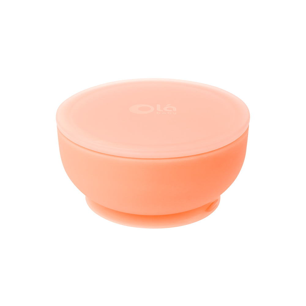 Silicone Suction Bowl with Lid for Babies, 6 Months+ – Consulate X, view 2 of 14