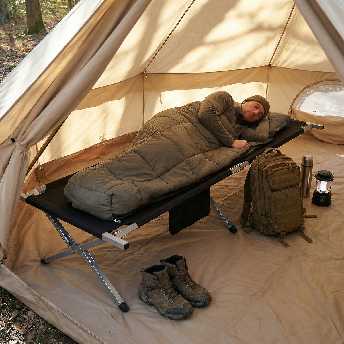 Ainfox camping cot camping bed – Consulate X, view 8 of 9